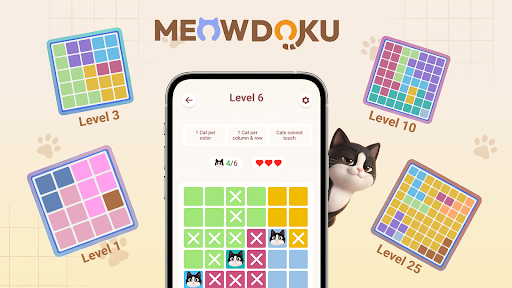 Meowdoku Brain Puzzle Games 1.3.1 screenshots 8